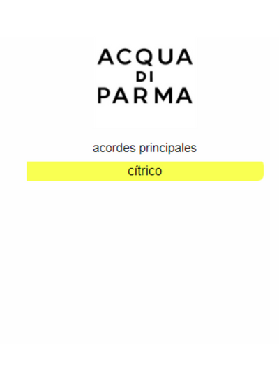 Arancia di Capri - Acqua di Parma